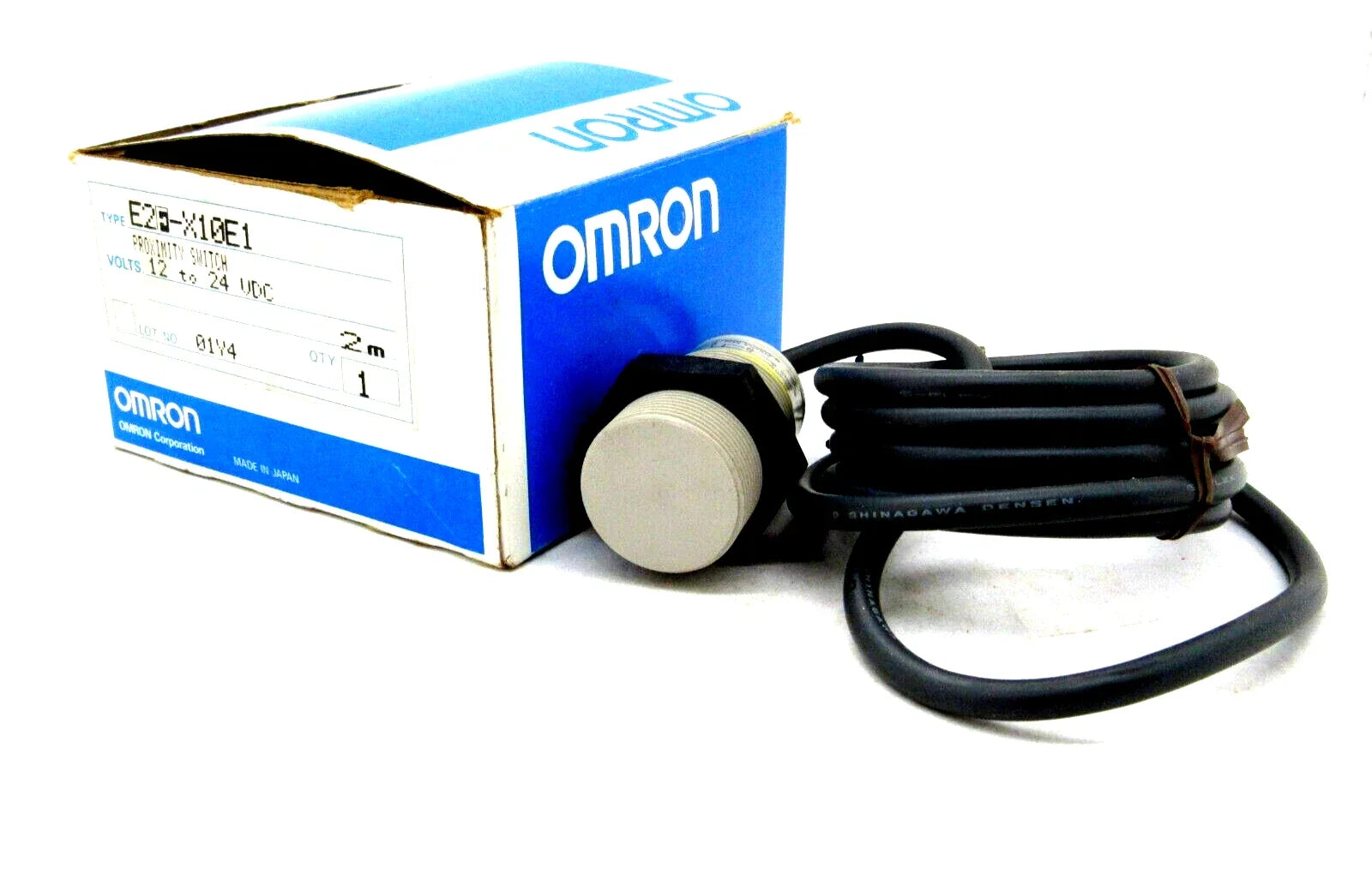 E2F-X10E1 | Omron 10mm Shielded Inductive Proximity Sensor NPN