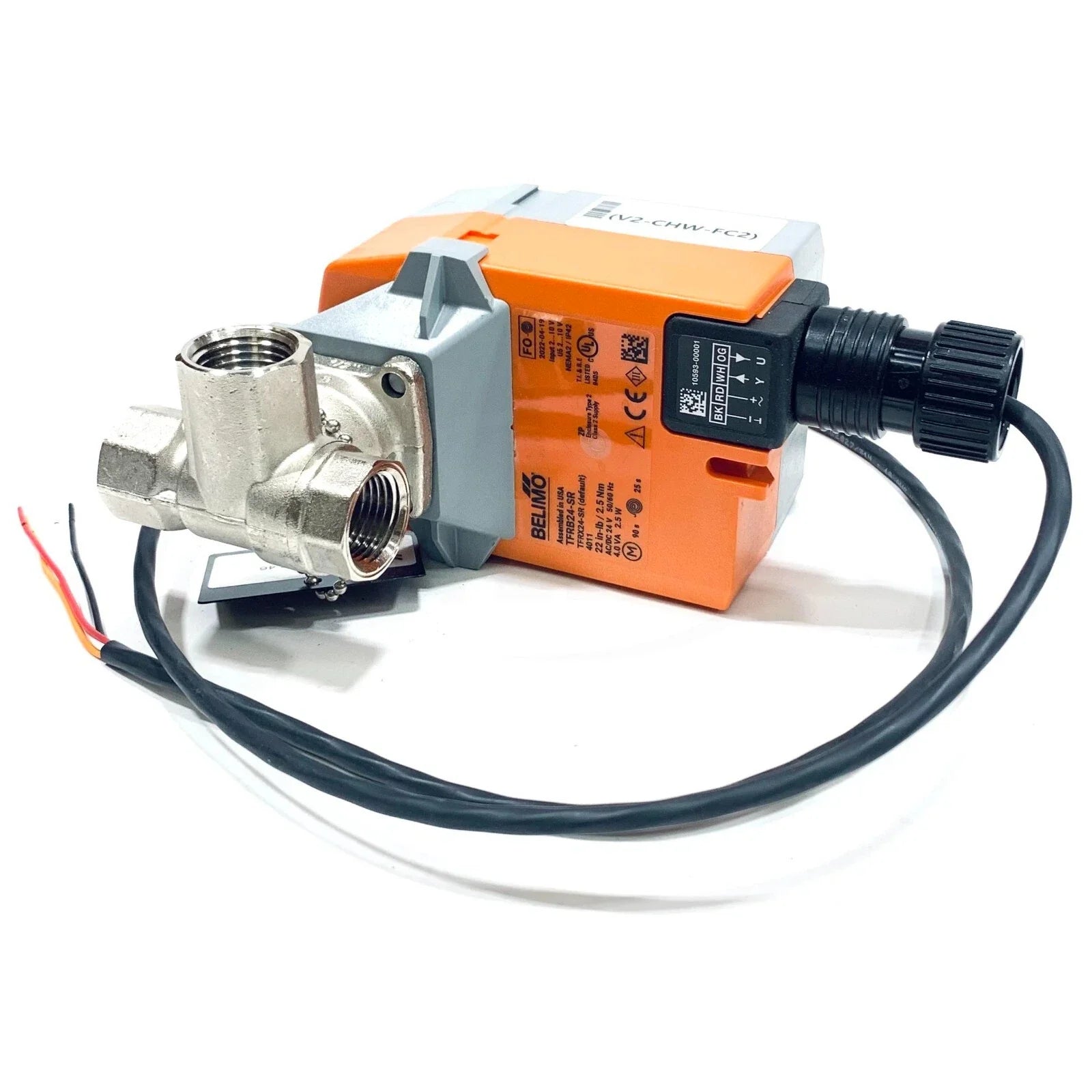 TFRB24-SR | Belimo Spring Return Valve Actuator Modulating 24 V AC DC