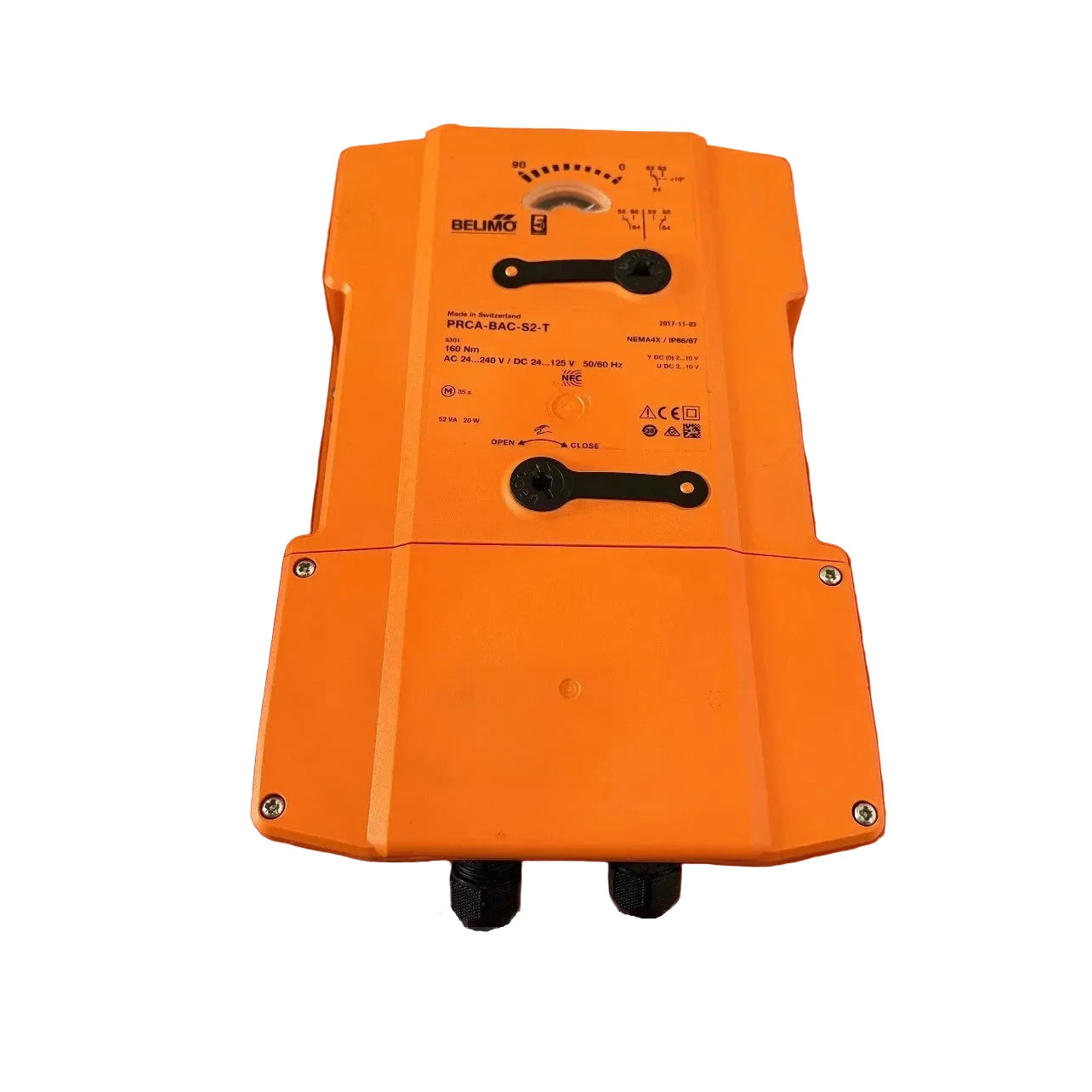 PRCA-BAC-S2-T | Belimo Communicating Rotary Actuator 160 Nm With BACnet And Modbus