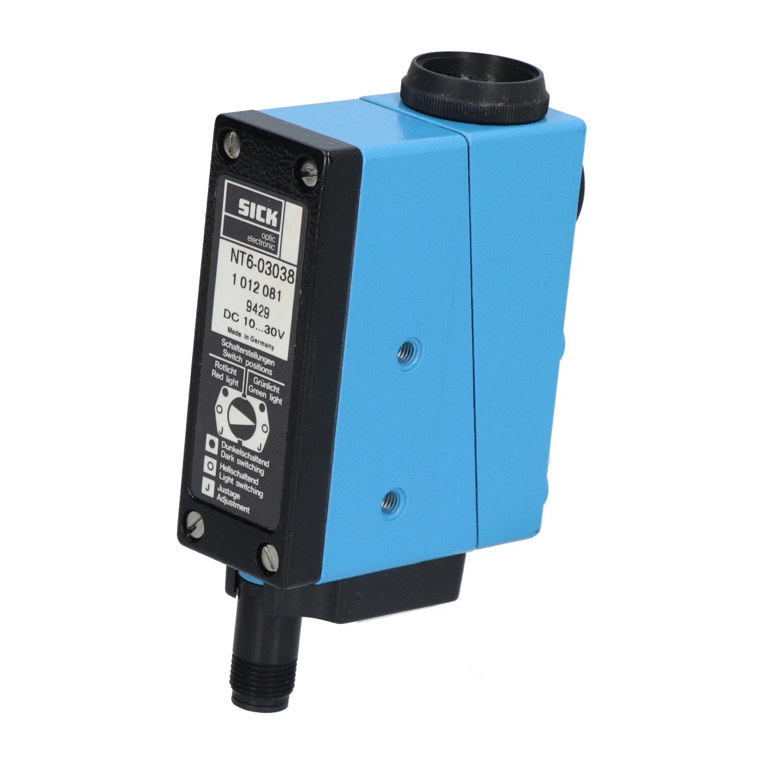 NT6-03038 | SICK NT6 Contrast Sensor Red Green LED 9 Mm Scan Distance