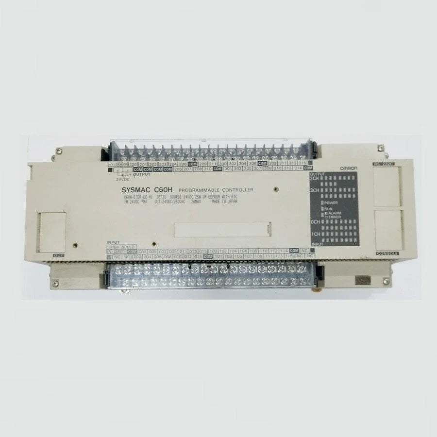 C60H-C7DR-DE-V1 | Omron C60H Programmable Controller with RTC and Relay Output