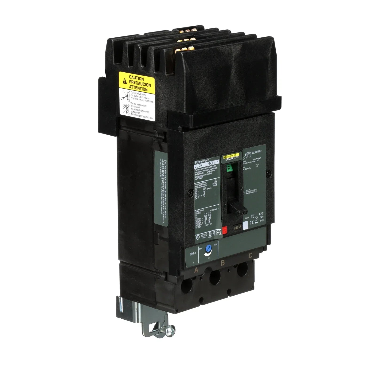 JLA36200 | Schneider Electric 200A J-Frame 600VAC Molded Case Circuit Breaker