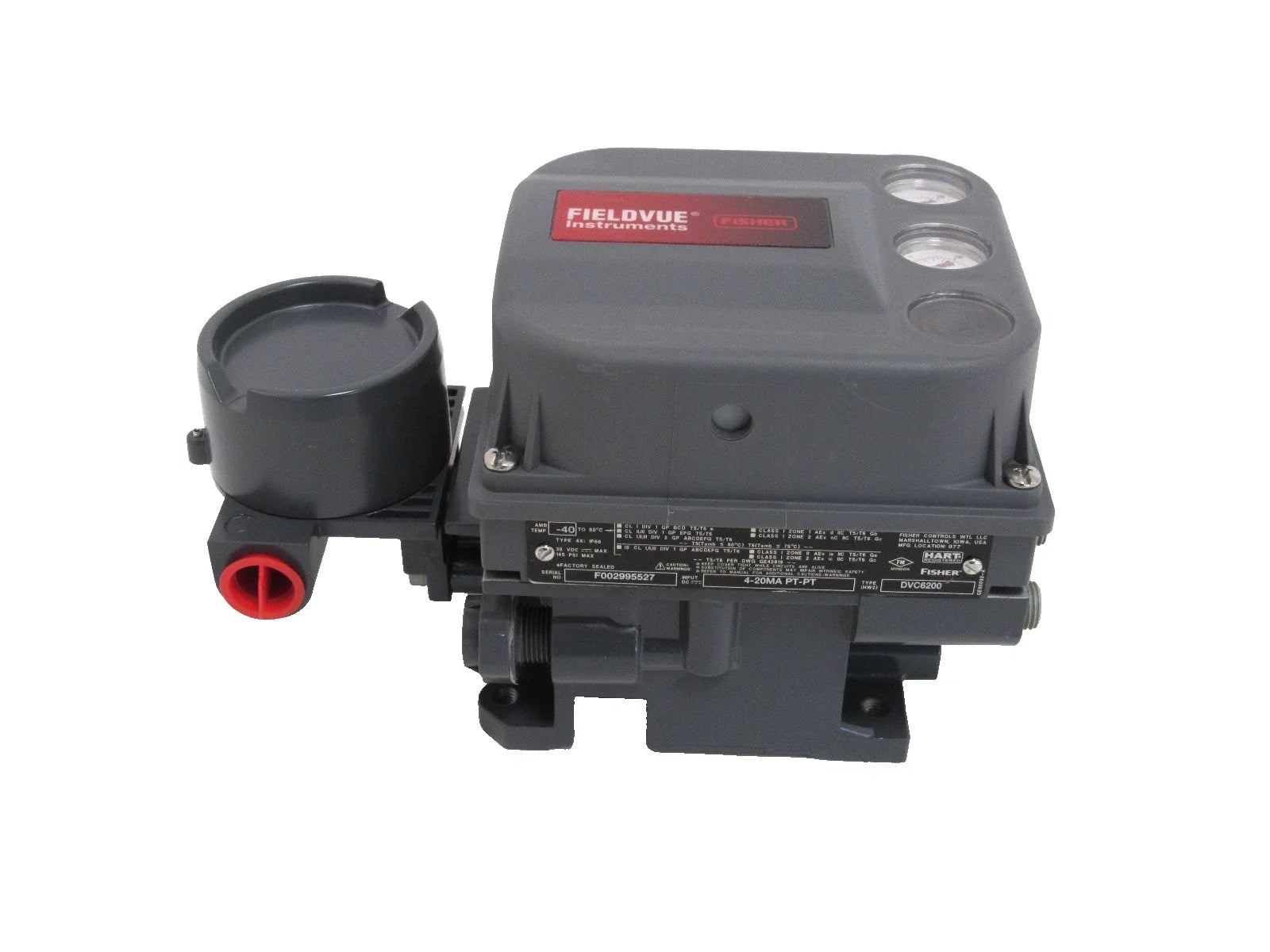 Fisher DVC6200HW2 FIELDVUE HART Digital Valve Controller for Industrial Control