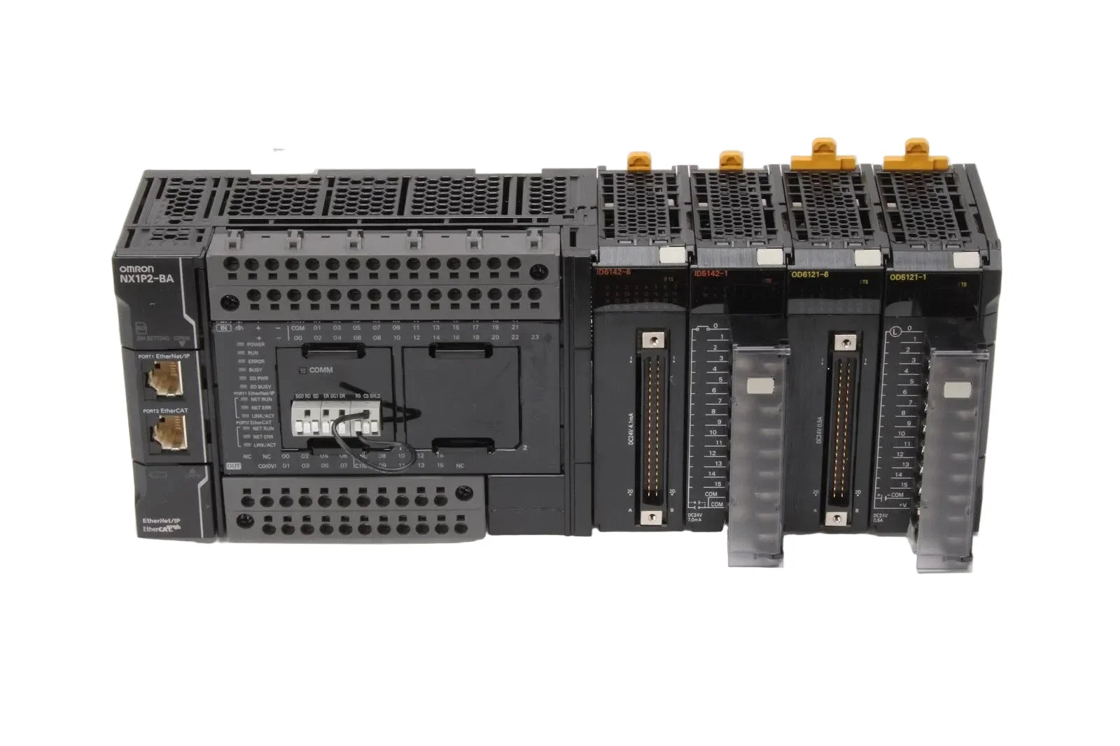 NX1P2-1140DT-BA | Omron NX1P2 Programmable Controller 24 I/O Transistor Output