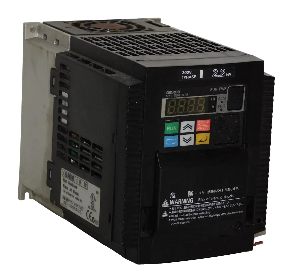 3G3MX2-AB022-E | Omron MX2 Compact Inverter Drive 2.2 kW 200–240 VAC