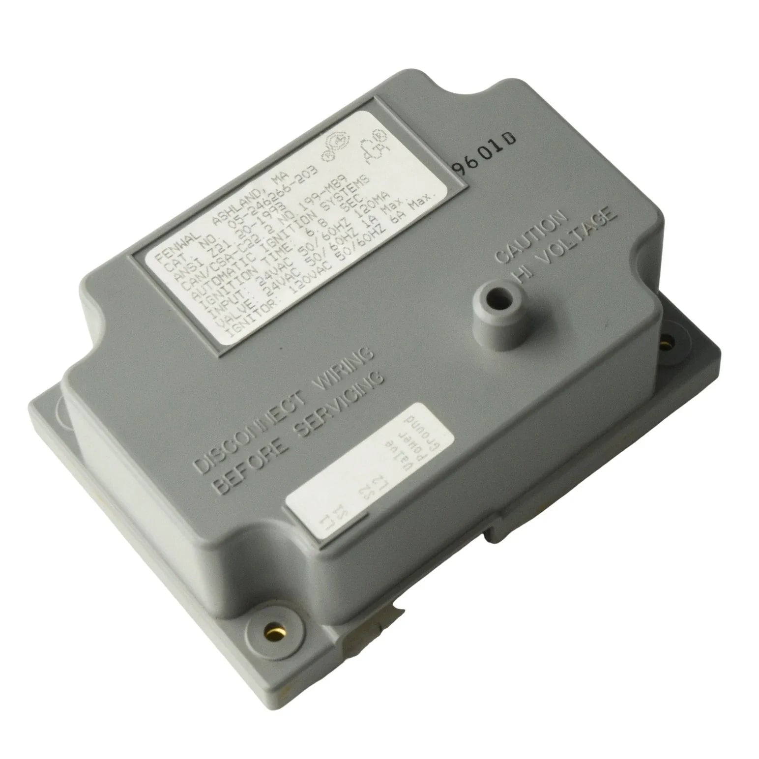 Kidde-Fenwal Controls 05-246266-203 24 VAC Ignition Control Module with 6.8 Second Ignition Timing