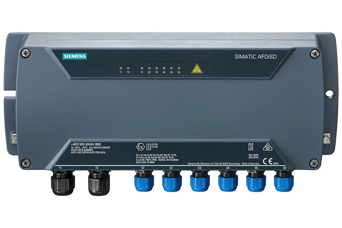 Siemens 6ES7655-5DX60-1BB0 Active Field Distributor PROFIBUS PA FF H1 Communication Extender