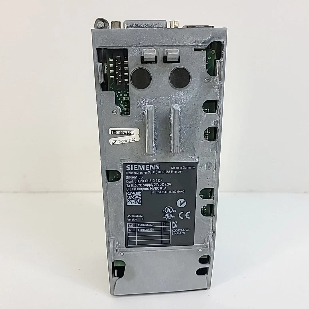 6SL3040-1LA00-0AA0 | Siemens SINAMICS S120 CU310-2 DP Control Unit with PROFIBUS Interface