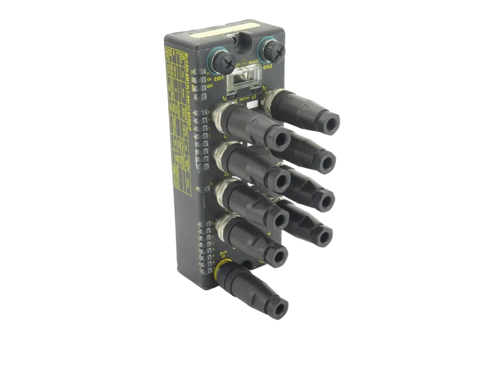 Turck BLCEN-8M12LT-4AI-VI-8XSG-P BL Compact Fieldbus Station 4AI 8DI M12 Ethernet