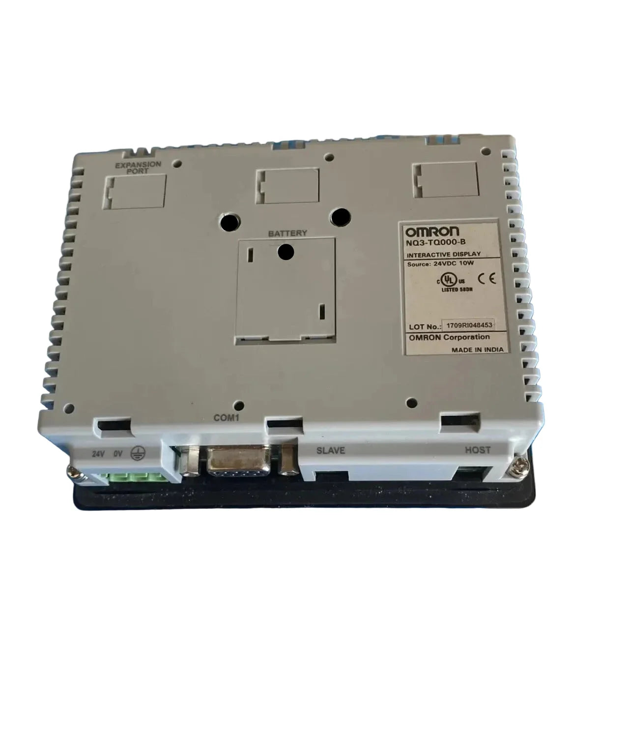 NQ3-TQ000-B | Omron 3.5-Inch QVGA TFT Color Operator Interface