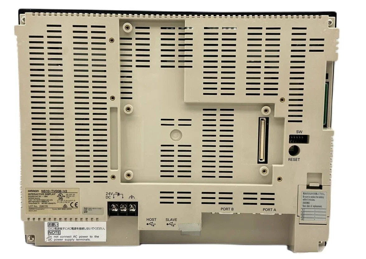 NS10-TV00B-V2 | Honeywell 10.4-Inch NS Series HMI Panel with VGA Display