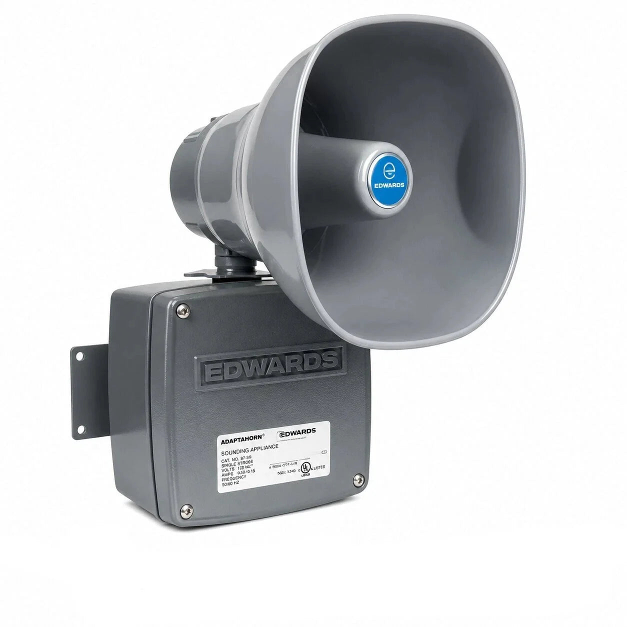 Edwards Signaling 5530MD-24AW Adaptatone Electronic Horn Siren 24 VDC 27 Selectable Tones