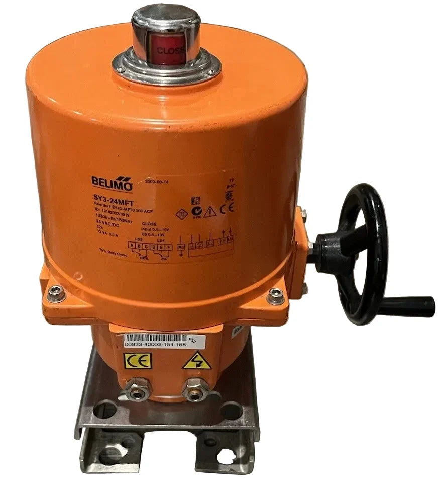 SY3-24MFT | Belimo Non Spring Return Valve Actuator 1335 In Lb 24V MFT NEMA 4X