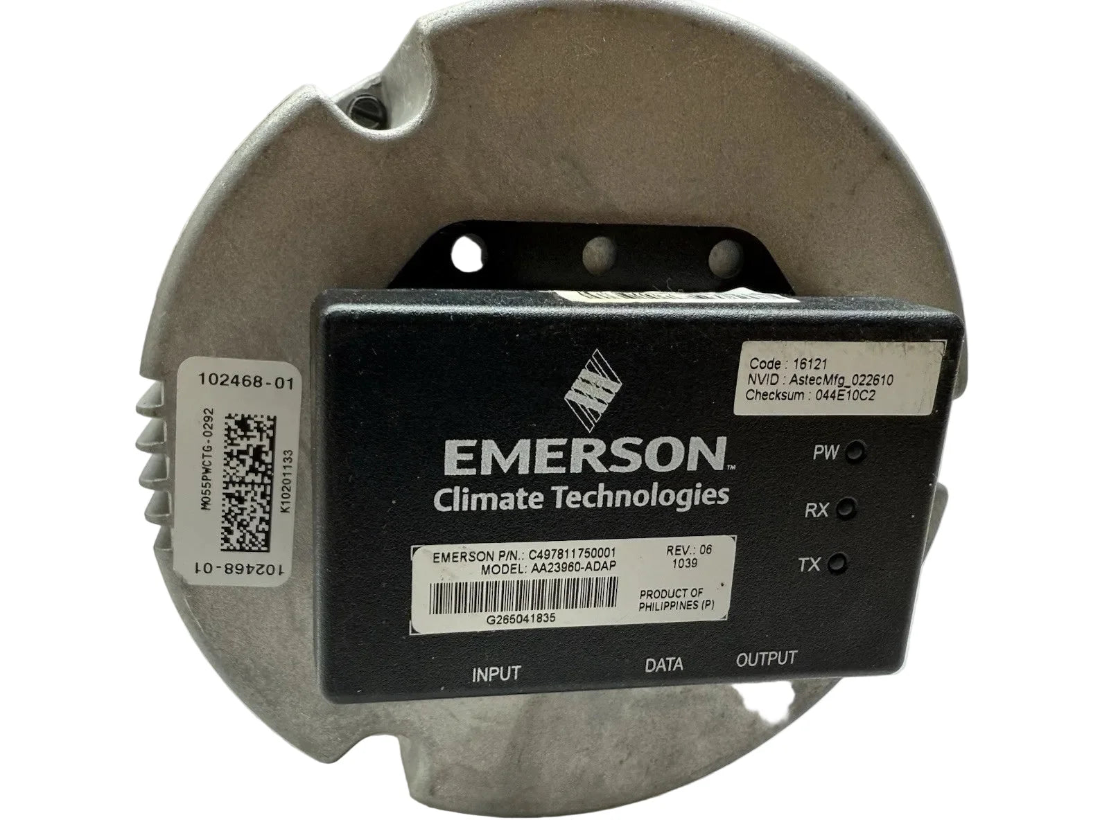 M055PWCTG-0292 | Emerson Ultratech 1/2 HP Dual Voltage HVAC Blower Motor