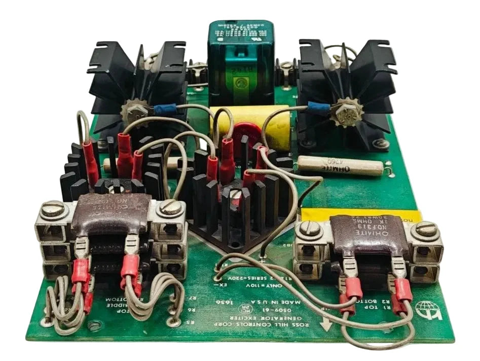Ross Hill Controls 0509-61 Generator Exciter PCB Card Dual Voltage 110V/220V Control Board