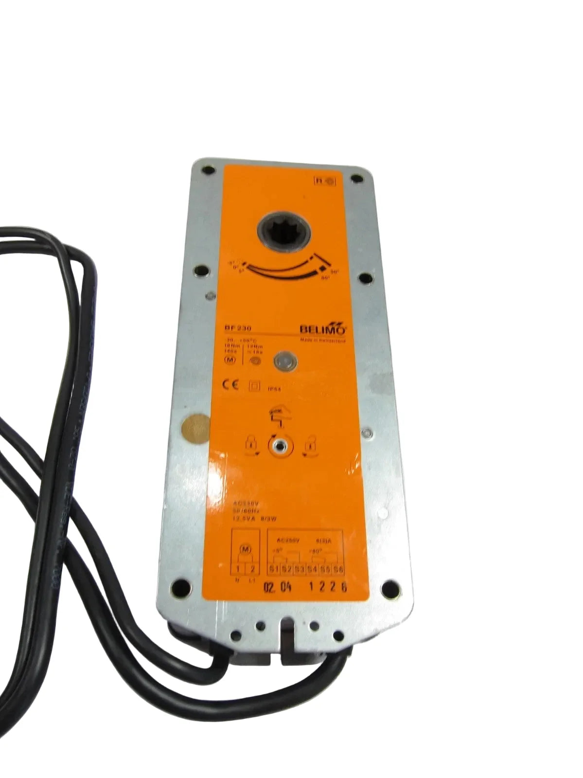 BF230 | Belimo Fire And Smoke Damper Actuator 18 Nm 230V With Auxiliary Switches