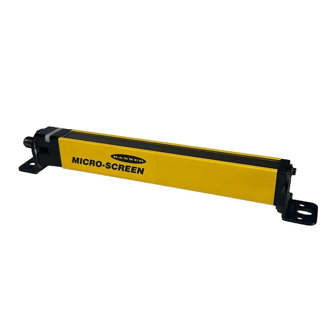 USE824Y | Banner Engineering Micro-Screen Safety Light Curtain Emitter, 8 in Area