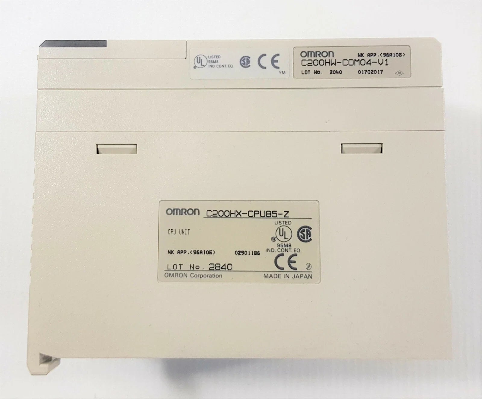 C200HX-CPU85-Z | Omron C200HX PLC CPU Module 64K Memory Expandable
