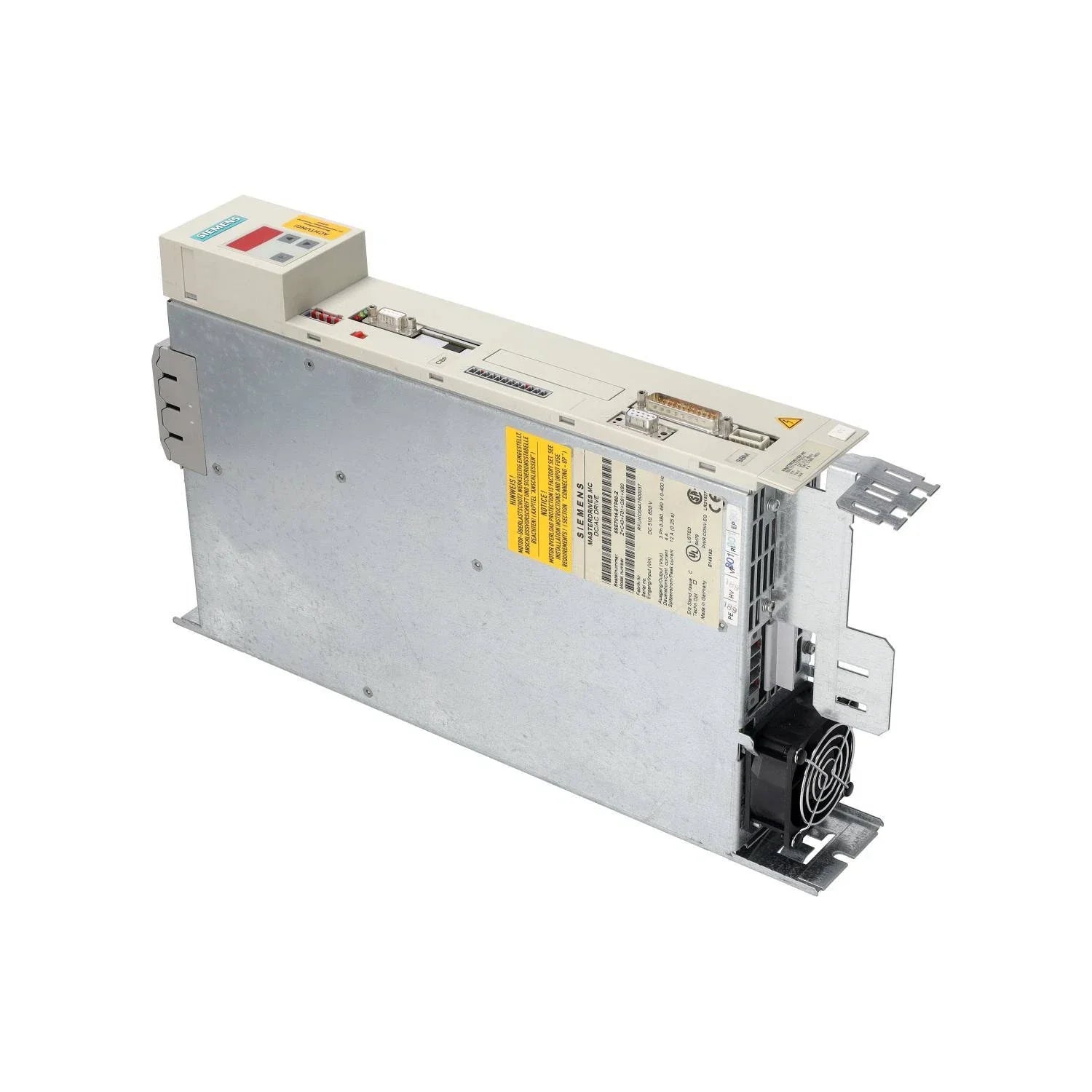 Siemens 6SE7014-0TP50-Z SIMOVERT Masterdrives MC Vector Control Converter Unit 4A Drive