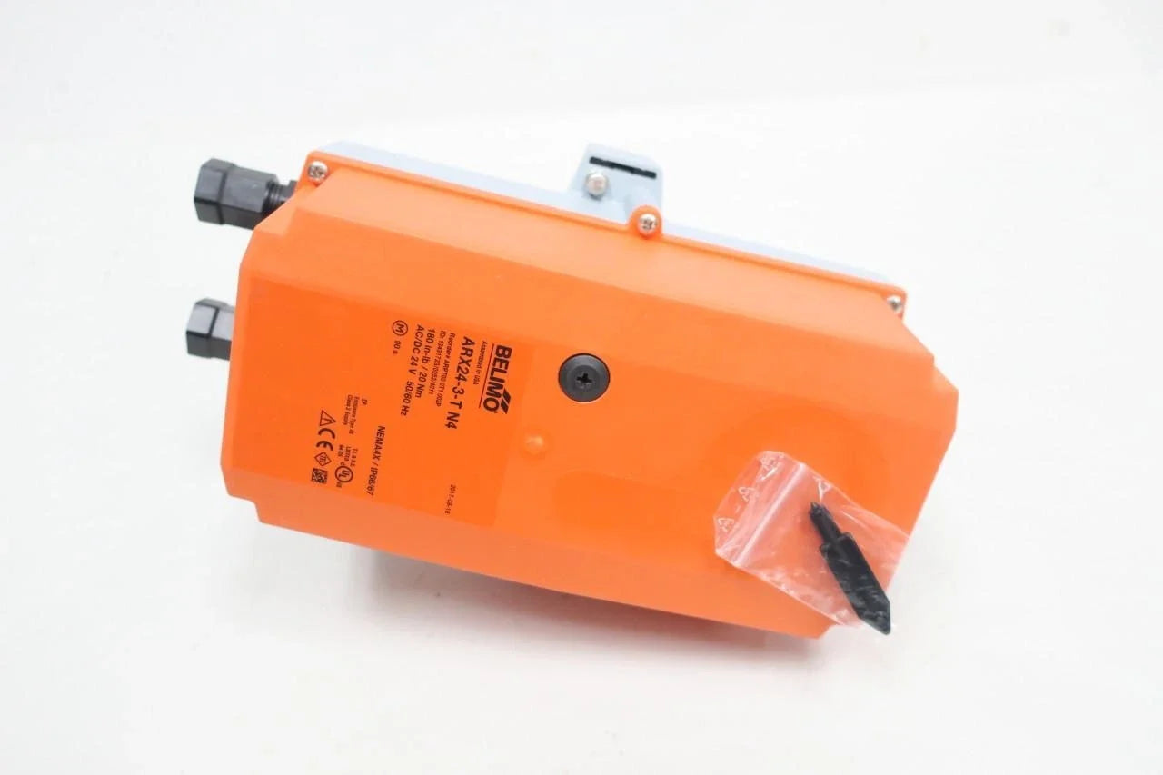 B240+ARX24-3-T N4 | Belimo Two Way Characterized Control Valve 1.5 Inch Cv 37 With NEMA 4X Actuator