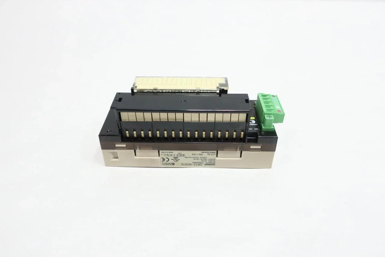 DRT2-ROS16 | Omron DeviceNet Remote I/O Terminal with 16 Relay Outputs, 24 VDC