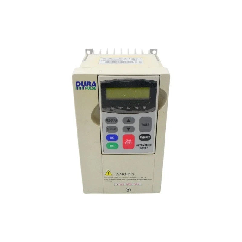 Automation Direct GS3-43P0 DURApulse AC Drive 3HP 460VAC with RS-485 and Integrated Braking