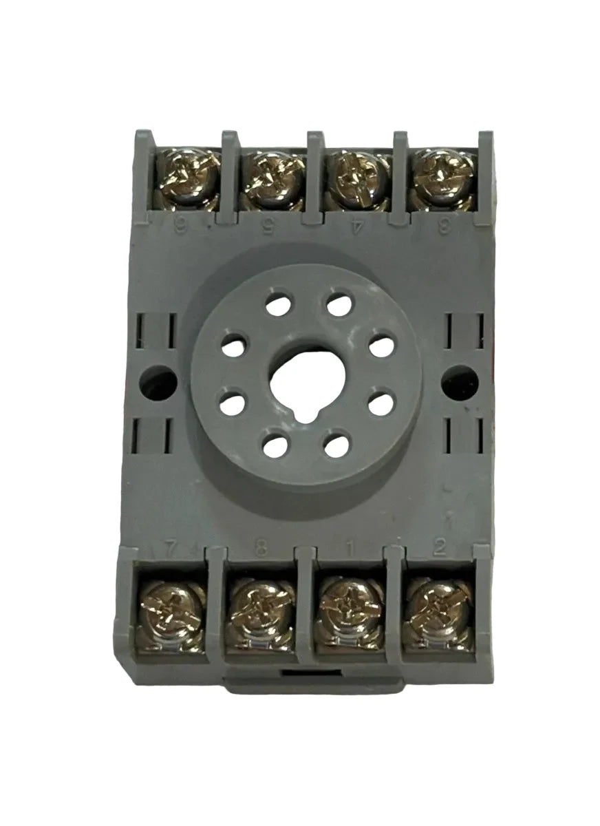 IDEC SR2P-08 DIN Rail Relay Socket Base 8-Pin Plug-In Relay Mount