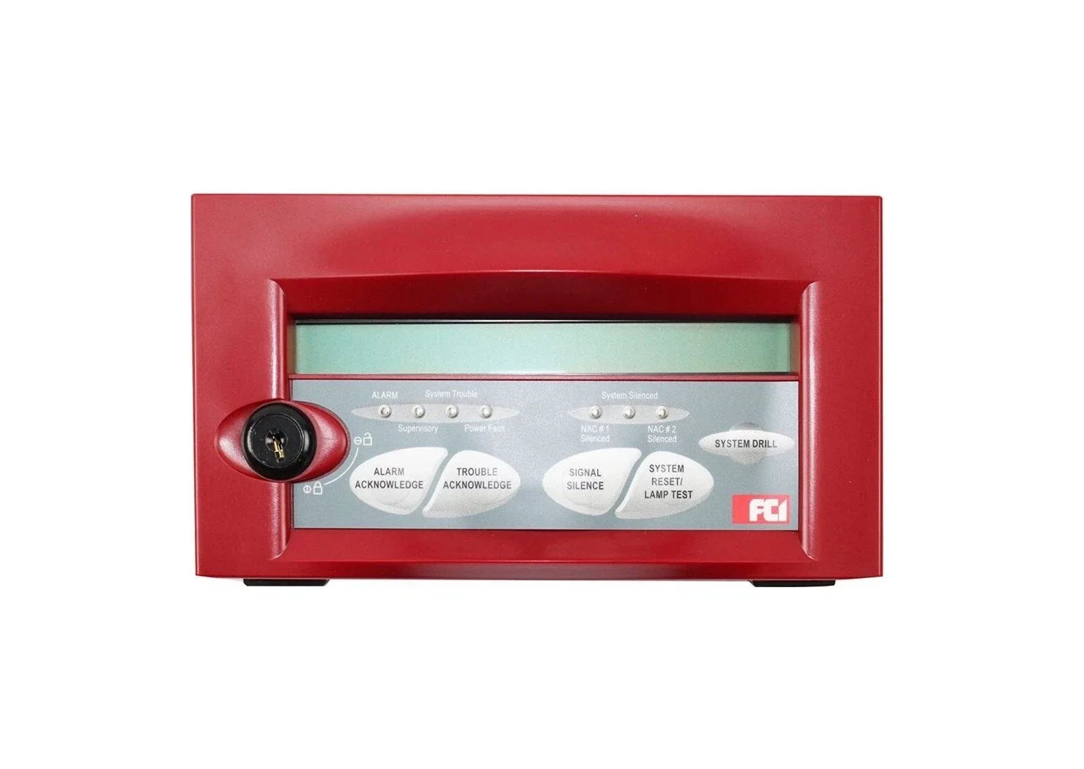 Gamewell-FCI RAN-7100 Remote Alphanumeric LCD Fire Alarm Annunciator