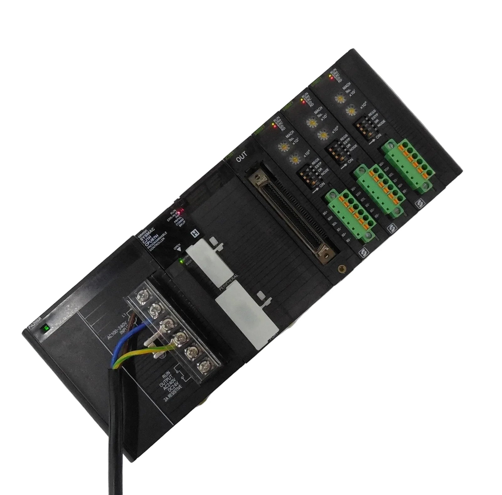 CJ1H-CPU67H | Omron CJ1H PLC CPU 250K Steps 448K Memory High-Speed Processor