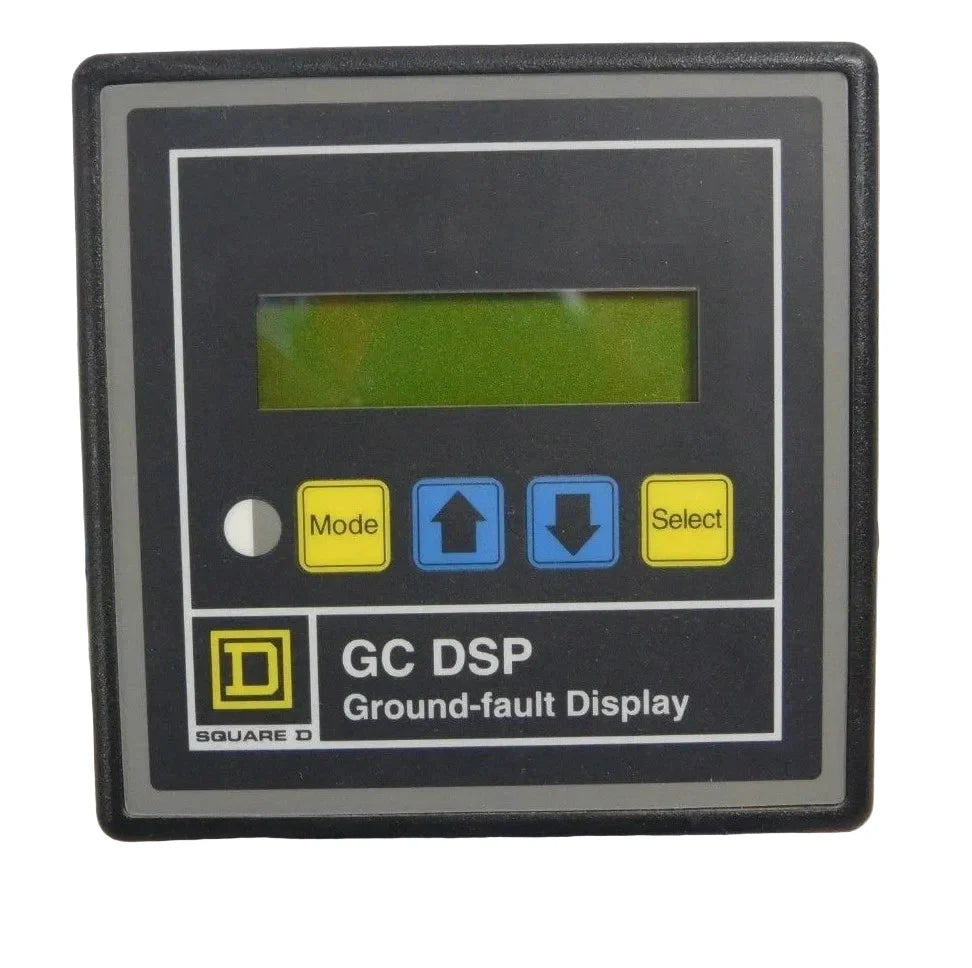 Schneider Electric GC-DSP Ground Fault Relay Display Module Panel Indicator Unit