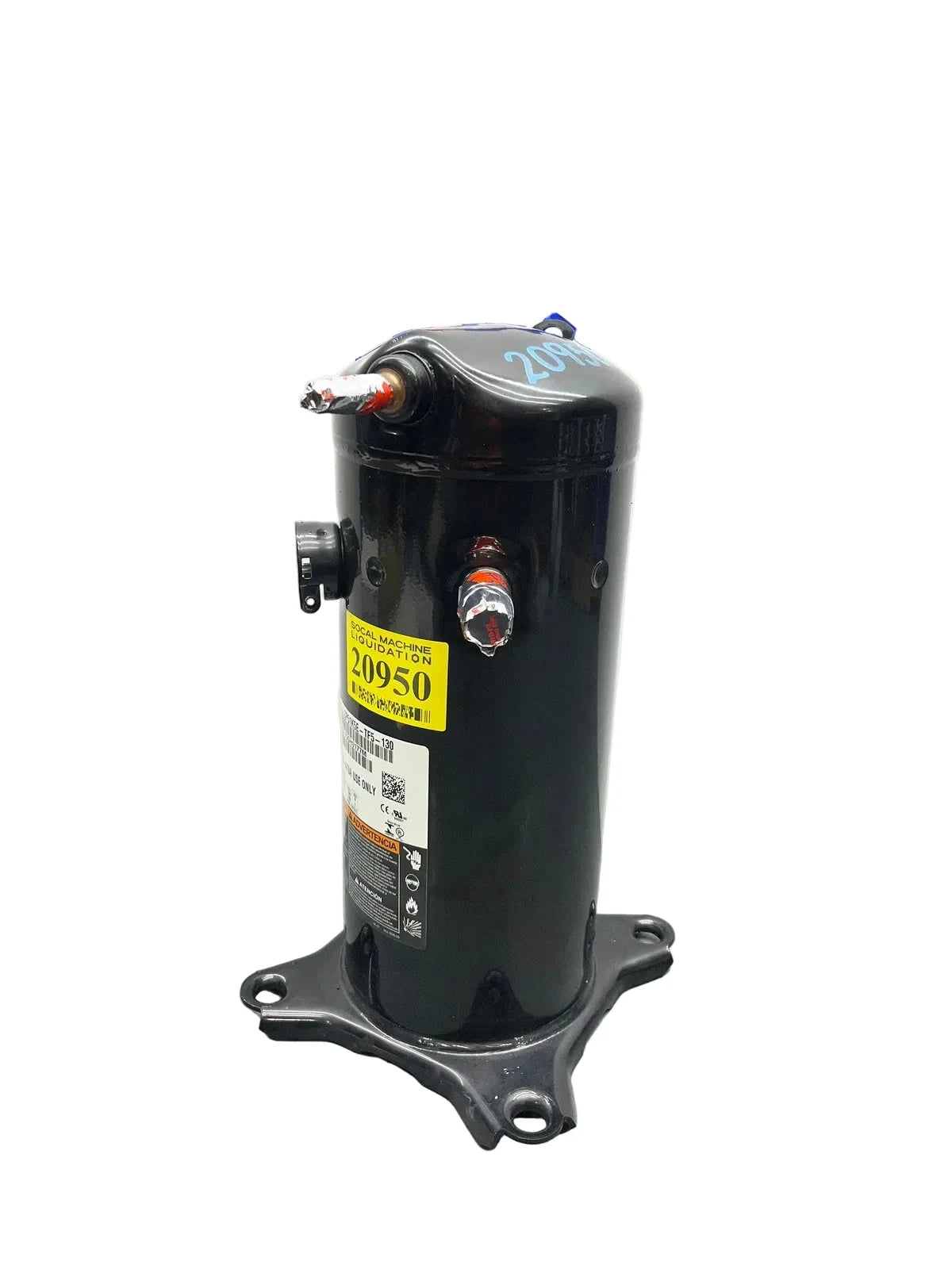 Copeland ZR34KA-PFV-130 Scroll Compressor 34,400 BTU 208-230V 1-Phase R22 R407C HVAC