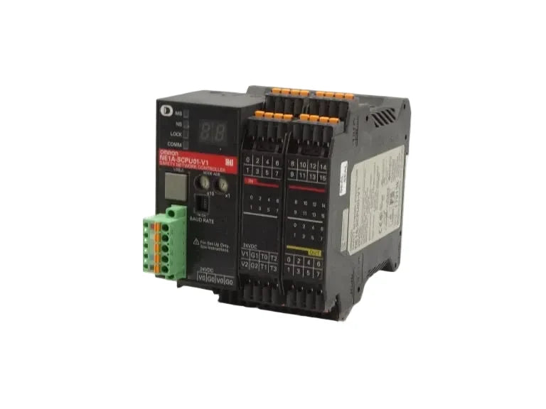 NE1A-SCPU01-V1 | Omron NE Series Safety Network Controller, 16 Inputs, 24 VDC