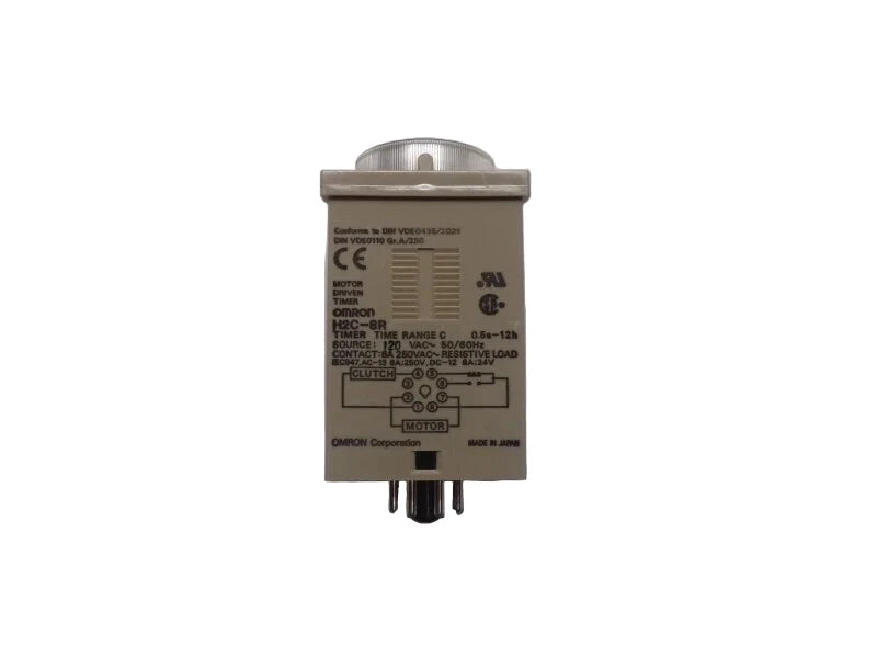 Omron H2C-8R H2C Series Motor Driven Timer with Relay Output