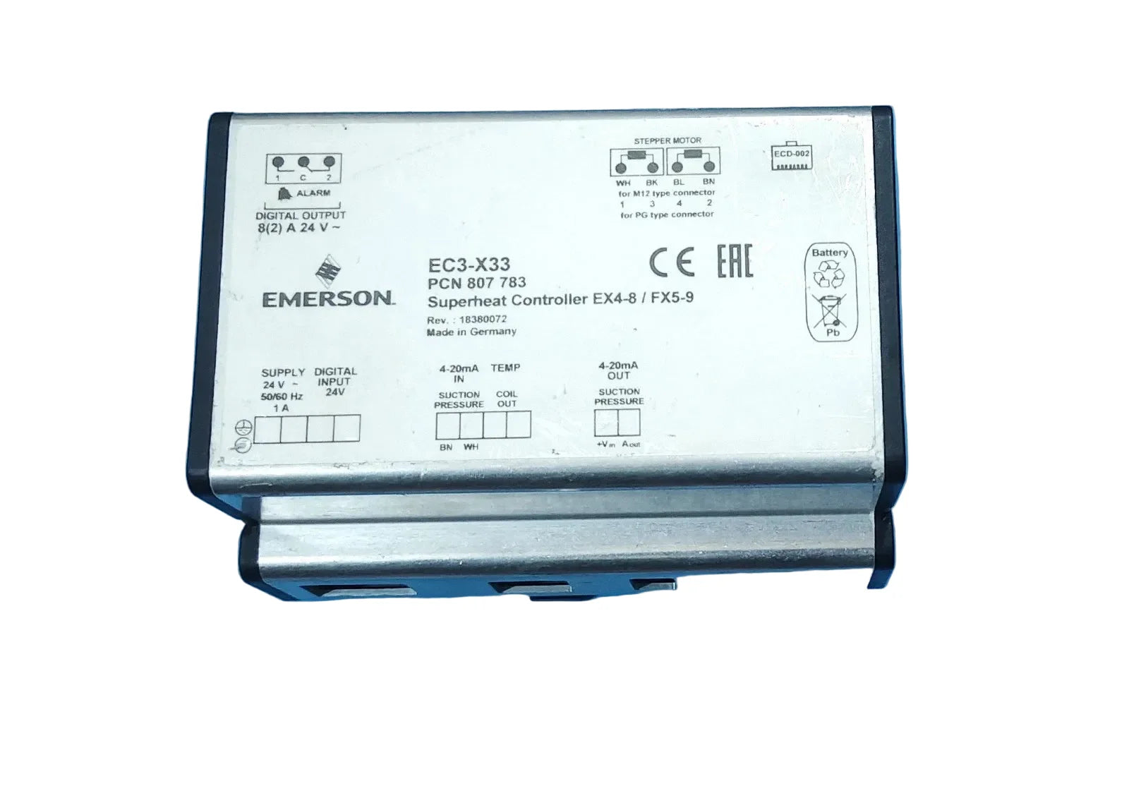 EC3-X33 | Emerson PLC 24 VAC Power Supply Module for Control Systems