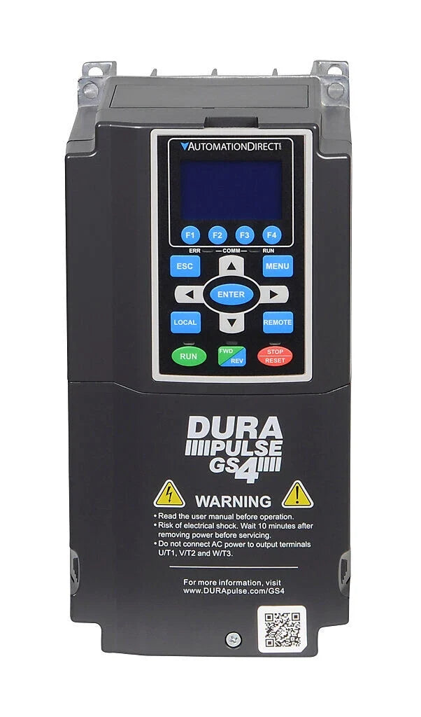 GS4-23P0 | Automation Direct DURApulse GS4 3HP 230VAC Variable Frequency Drive