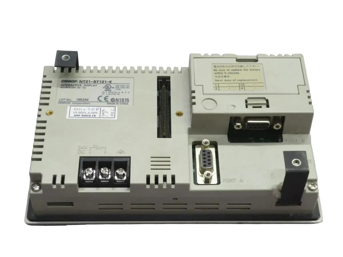 NT21-ST121-E | Omron NT21 Series 5.2" Touchscreen HMI Operator Interface