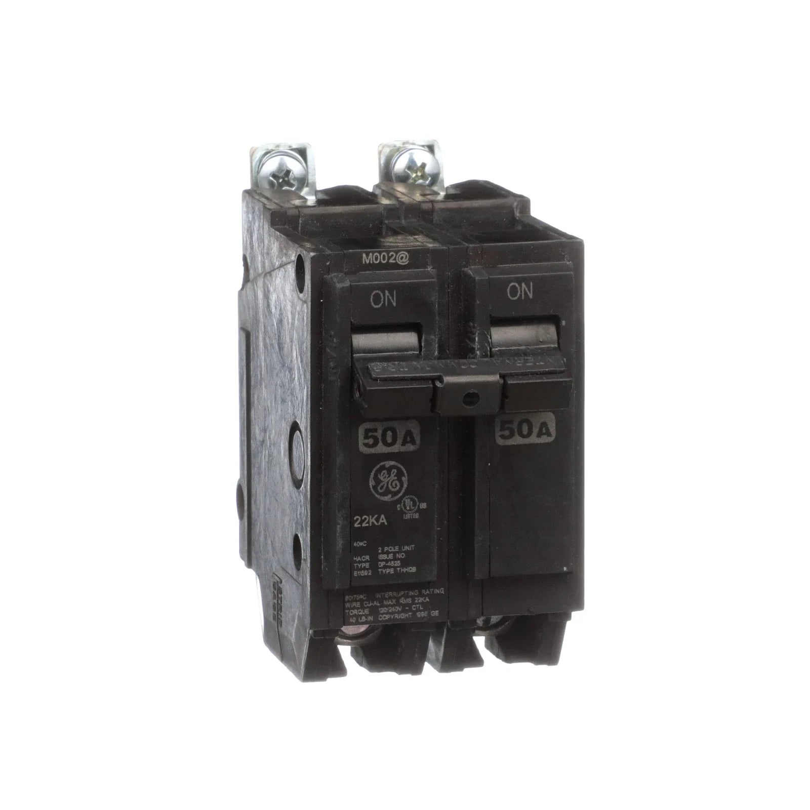 General Electric THHQB2150 50 Amp 2-Pole Q-Line Circuit Breaker, 22kA Interrupting Rating