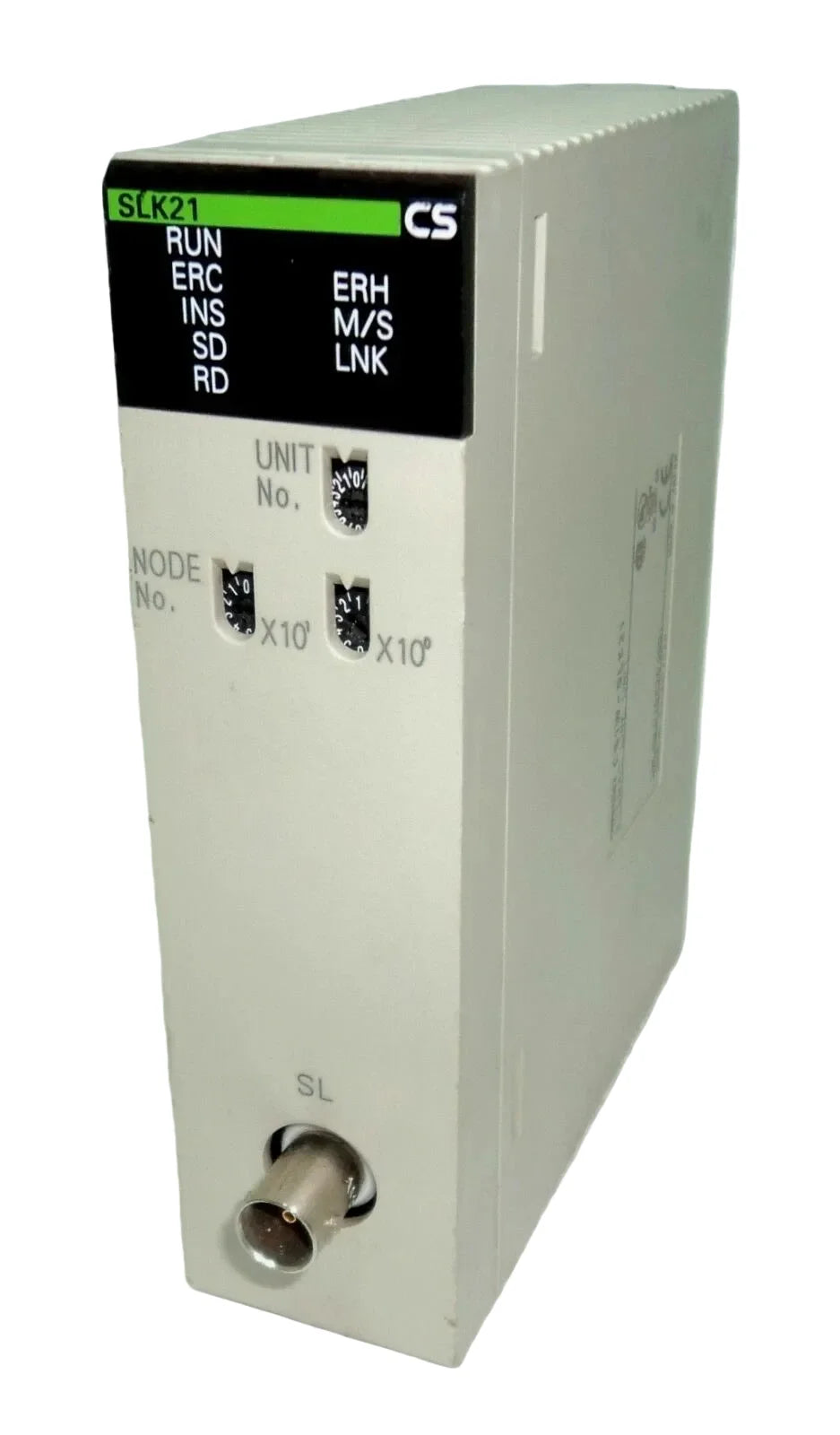 CS1W-SLK21 | Omron CS-Series Coaxial SYSMAC Link PLC Module