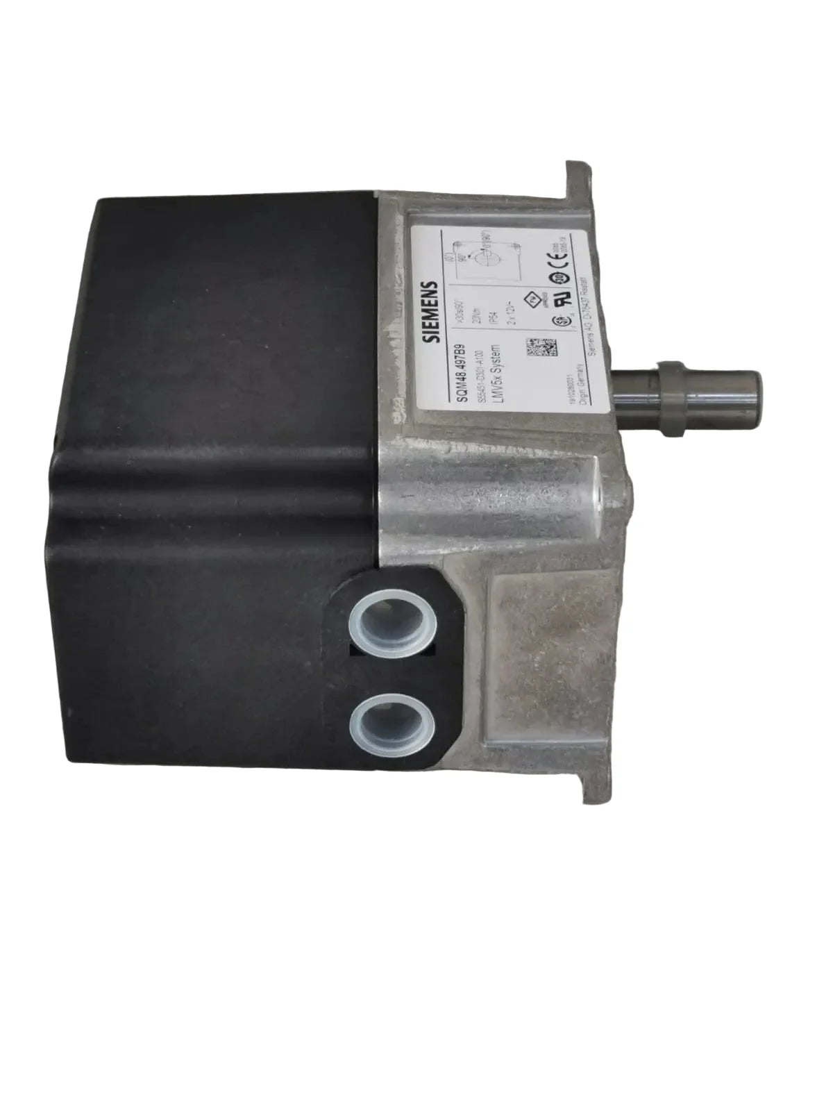 Siemens SQM48.497B9 Combustion Actuator 20Nm 30s for Air and Gas Dampers HVAC Systems