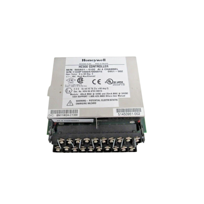 900A01-0102 | Honeywell HC900 8-Channel Analog Input Module 24VDC