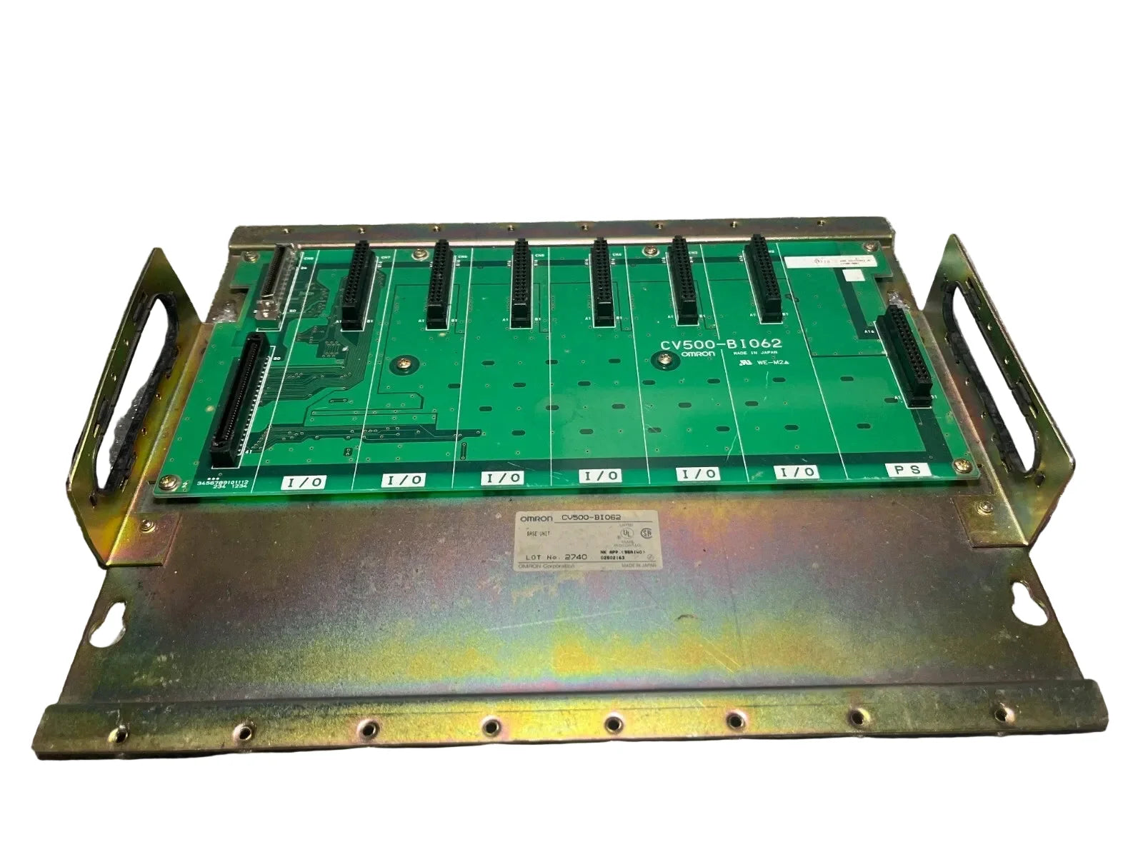 Omron CV500-BI062 PLC Expansion Backplane 6 Slot Rack for CV Series Controllers