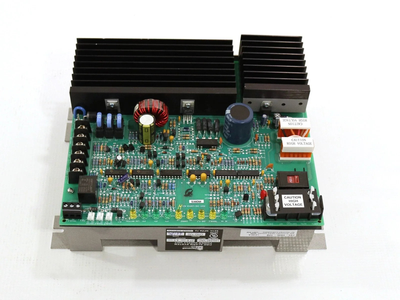 FCI-CHG-120 | Notifier Battery Charging System for 25–120 A/H Standby Batteries