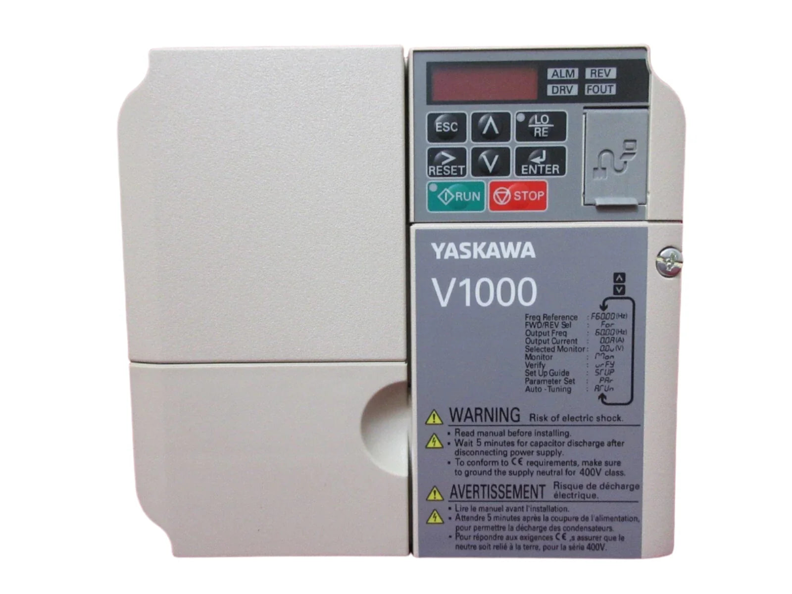 CIMR-VT2A0020BAA | Yaskawa Electric V1000 AC Drive 3.7kW/5.5kW 200–240V, IP20, 3-Phase