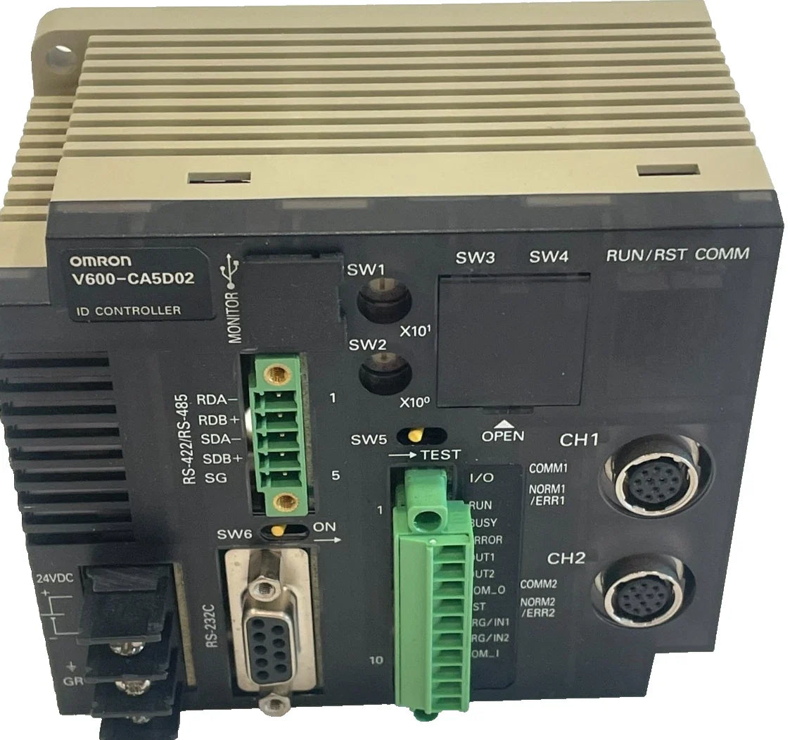 Omron V600-CA5D02 RFID Controller for Industrial Automation