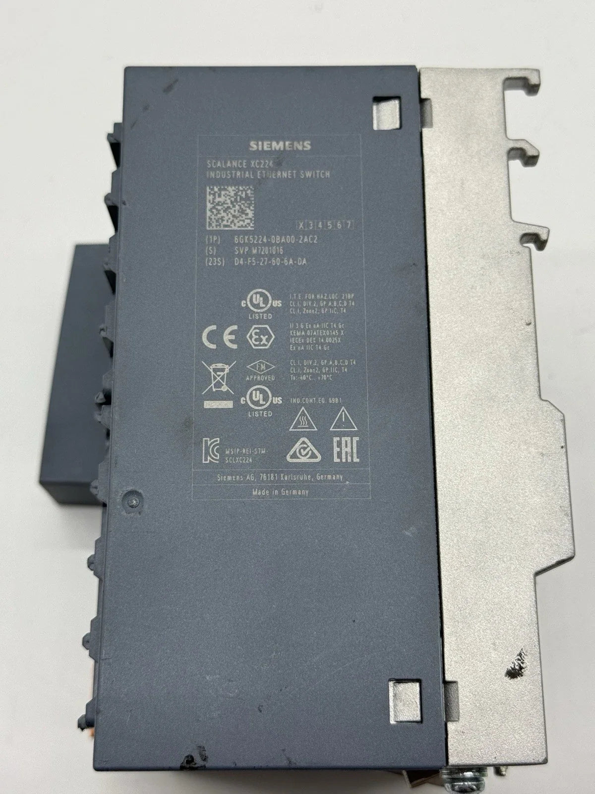 Siemens 6GK5224-0BA00-2AC2 SCALANCE XC224 Ethernet Switch
