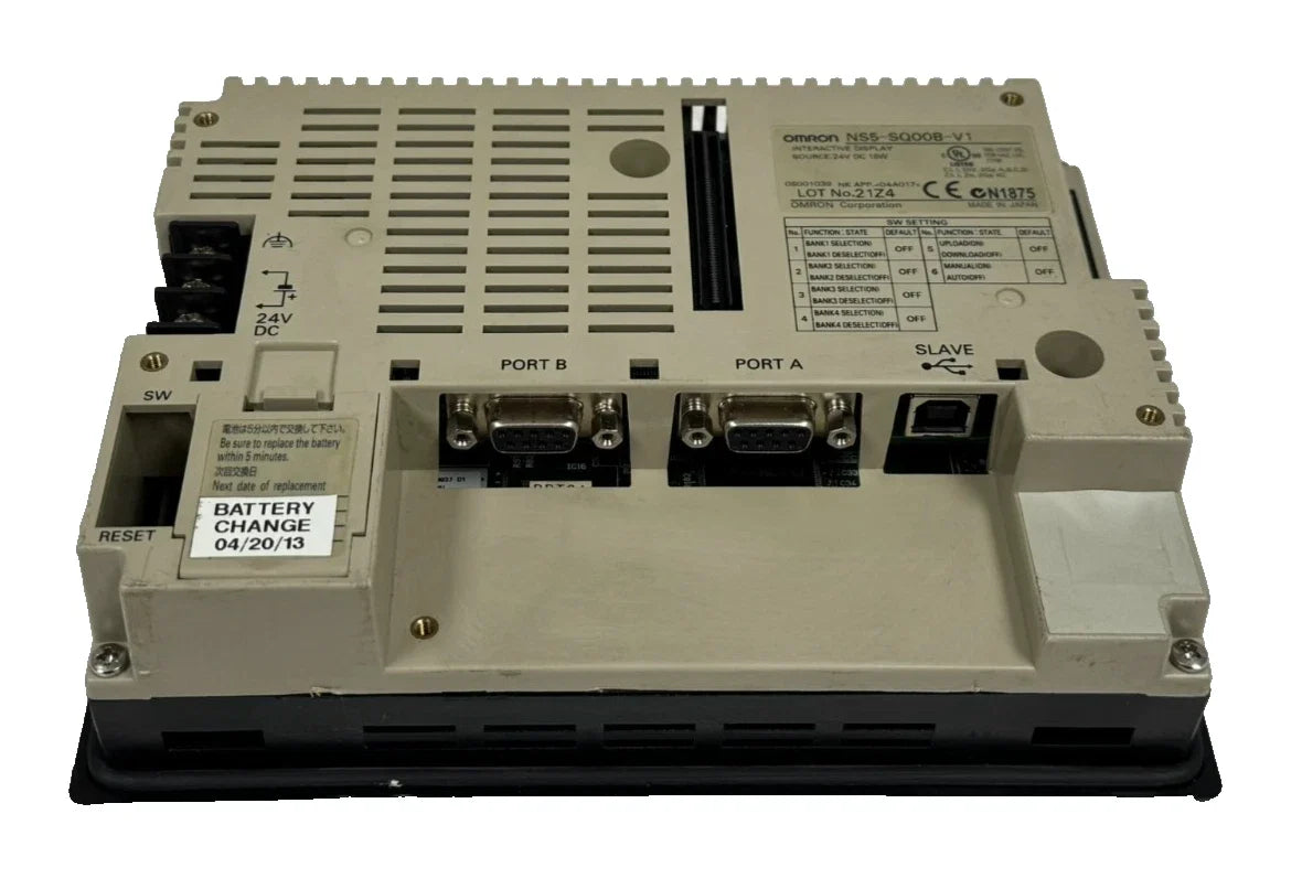 NS5-SQ00B-V1 | Omron 5.7-Inch NS5 Series Industrial HMI Operator Interface Display