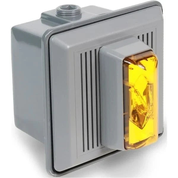 Edwards Signaling 869STRA-N5 Amber Horn Strobe Unit 120VAC Flush Mount Notification Appliance