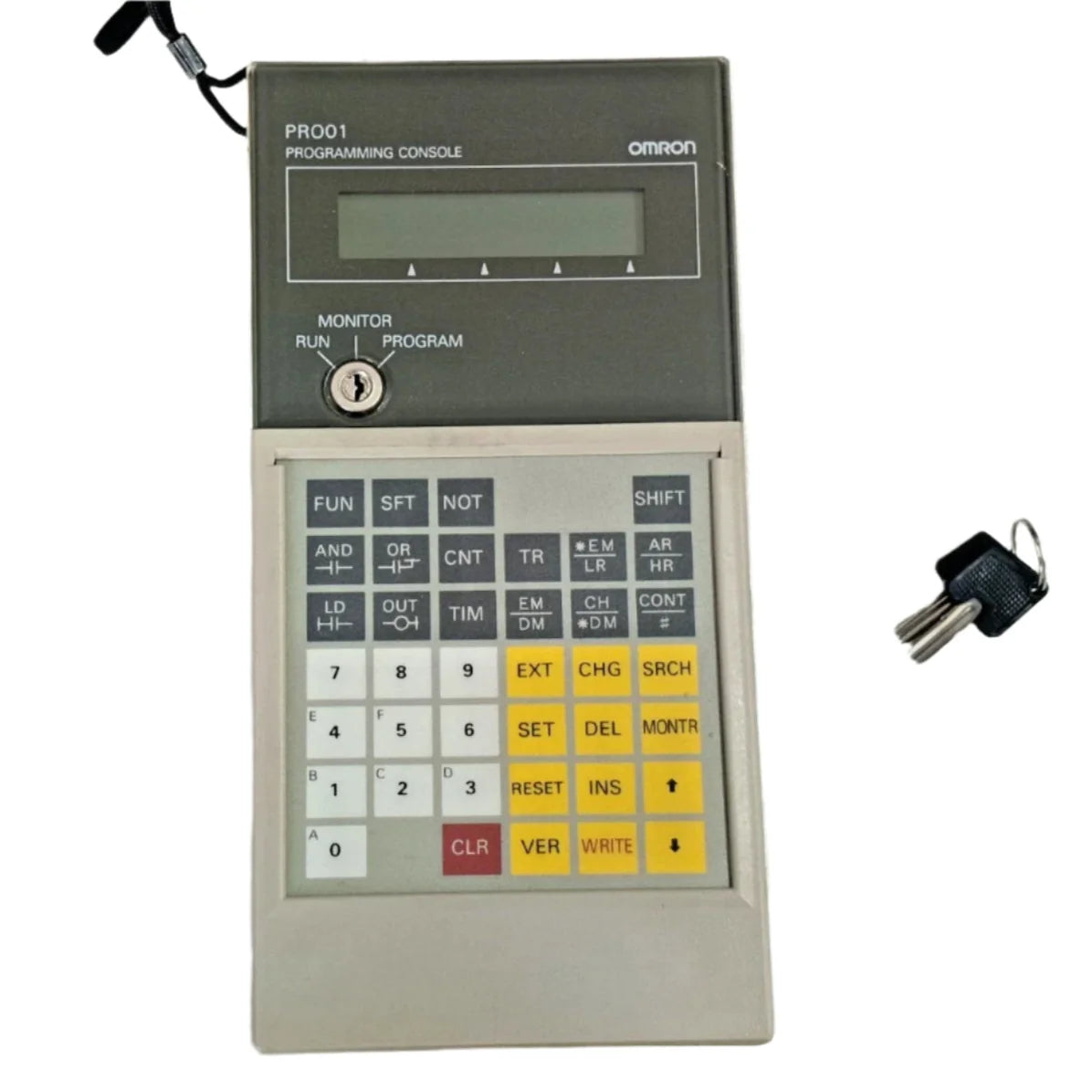 Omron CQM1-PRO01-E SYSMAC Handheld Programming Console for Compatible PLC Systems