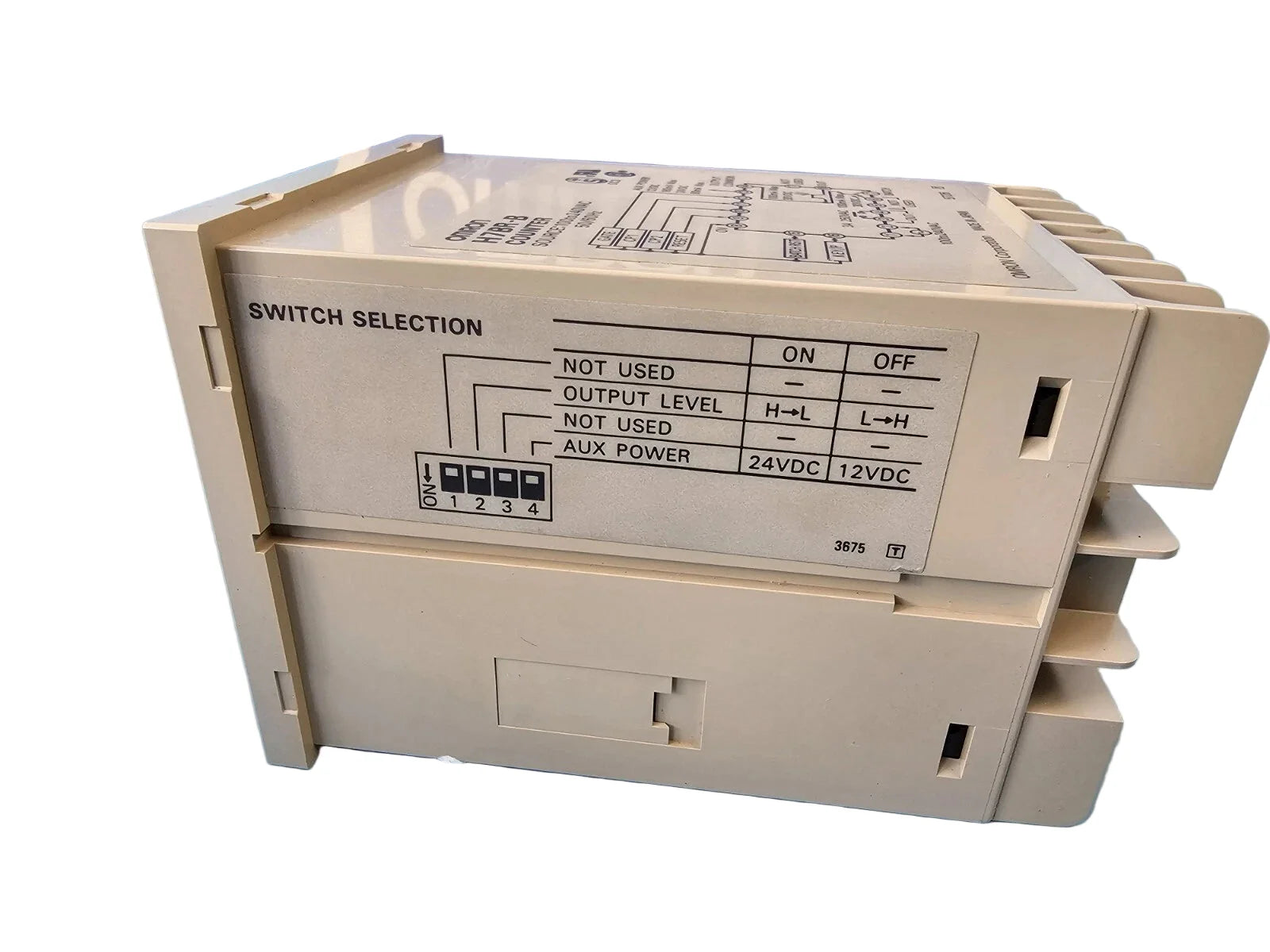H7BR-B | Omron H7BR Series Dual Preset Digital Counter 100–240 VAC LCD Display