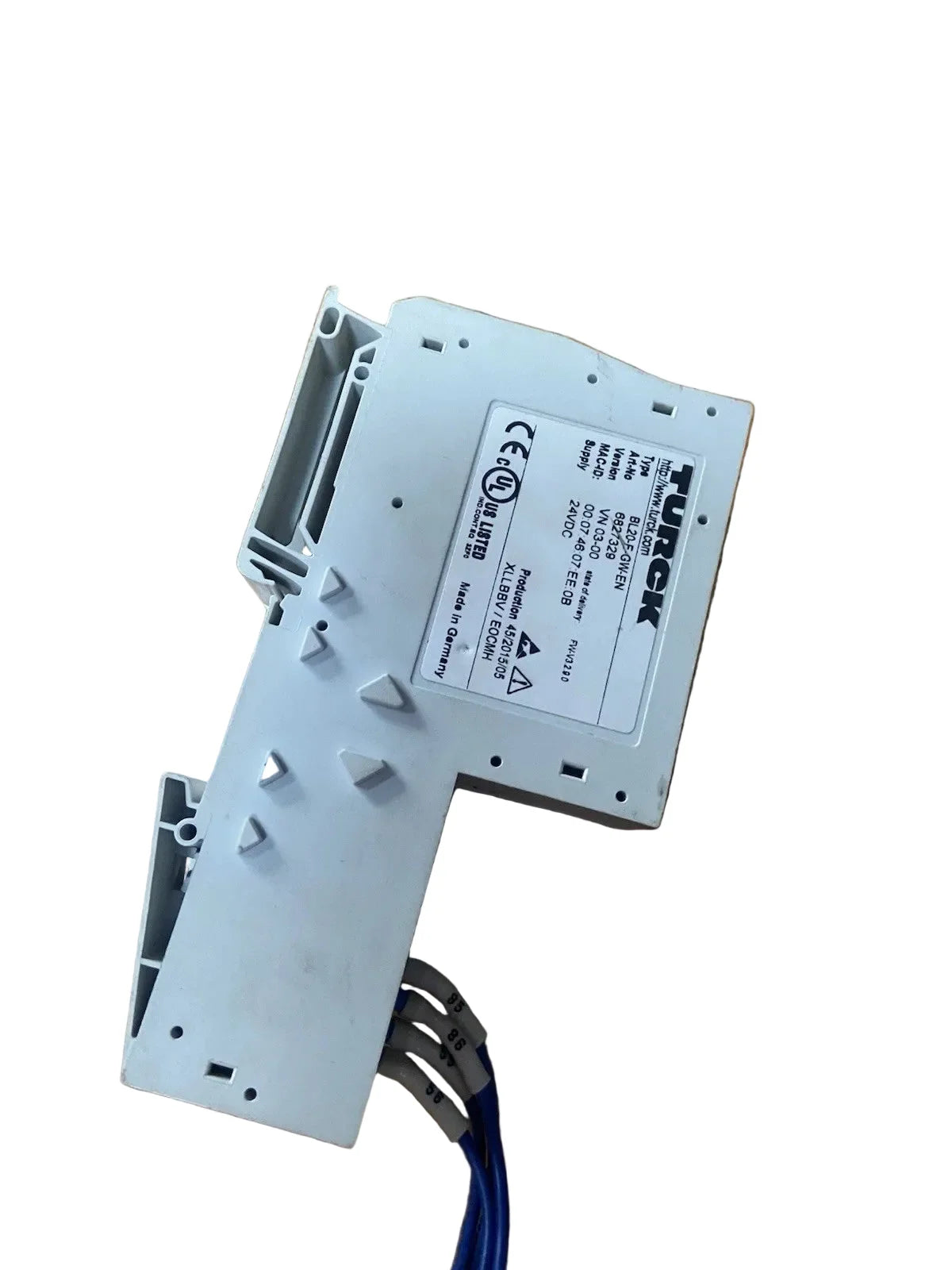 BL20-E-GW-EN | Turck Multiprotocol Ethernet Gateway for BL20 I/O Systems